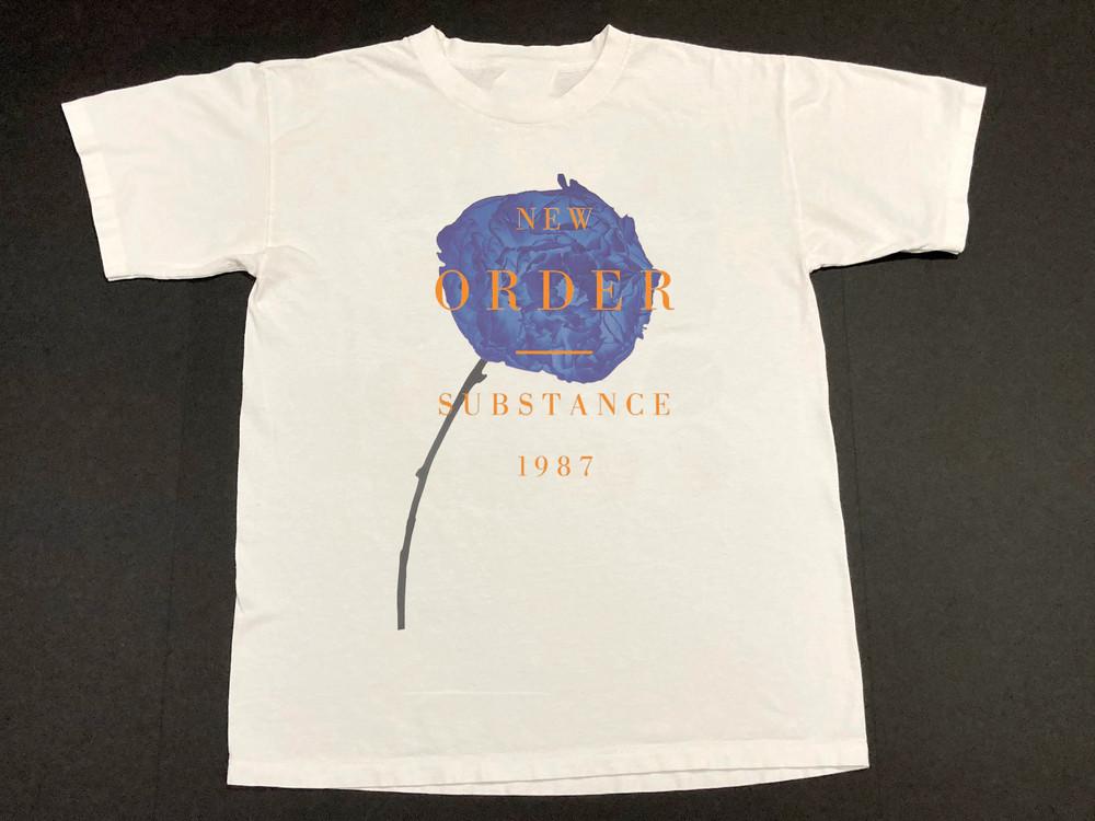 New Order Substance 1987 Band Album Full Size T-shirt