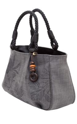 Сумка-тоут из древесного угля Bincho, японская подвеска на день рождения [creareki], женская сумка, маленькая, легкая, Япония, чернила, окрашенная, стиль, темно-бордовый, подарок маме,