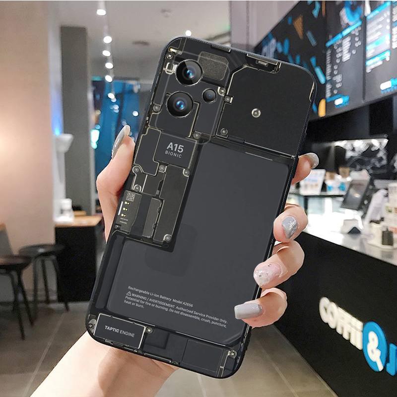 Чехол для телефона с аккумуляторной платой для OPPO Realme C21Y X3 SuperZoom C11 GT2 C25S C35 C31 9 ProPlus Find X2 X5 Pro X3 Neo X5 Lite