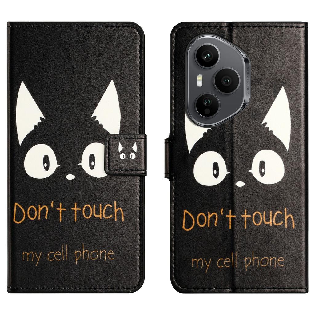 For Honor 400 Pro 5G (Глобальный) Чехол с принтом, кошелек из ПУ кожи, чехол для телефона