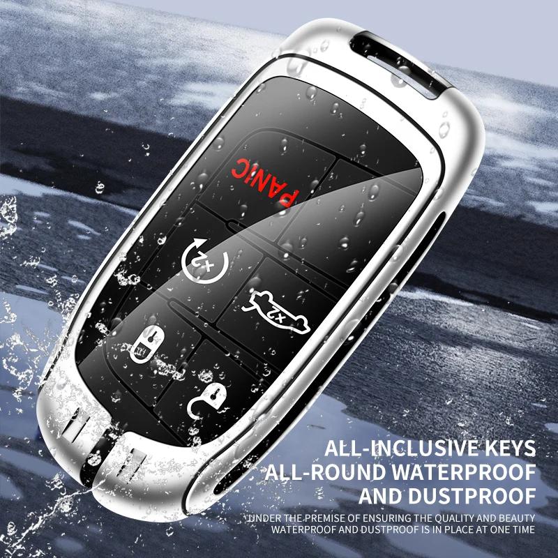 Для Jeep Jeep Grand Cherokee Wrangler JK Renegade Patriot Commander Compass Gladiator Wagoneer Автомобильный сплав Чехол для ключей Сумка для ключей Она