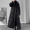 Winter Puffer Coat Women's Long Warm Down Cotton Coat Hodoed Padded Coat Women's Jacket Casual Overcoat