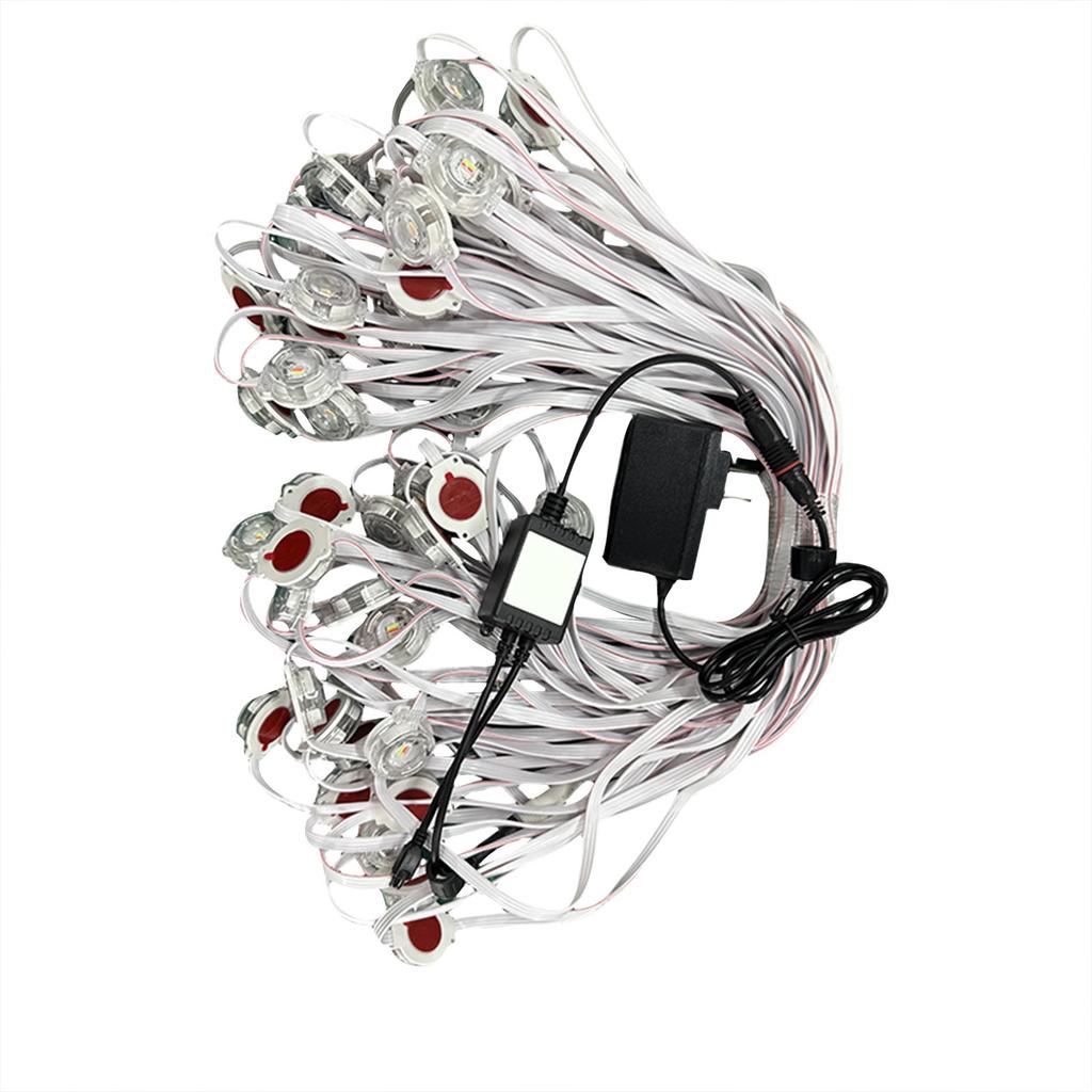 Домашние Постоянные Уличные Огни, Светодиодные Уличные Огни с DIY Цветами, IP67 Постоянное Освещение Карниза для Рождества, Хэллоуина, Фестиваля, Ежедневного Украшения