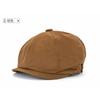 Summer British Painter Hat Large Octagonal Hat Men's Large Size Vintage Newsboy Cap Tide Summer Women's Hat