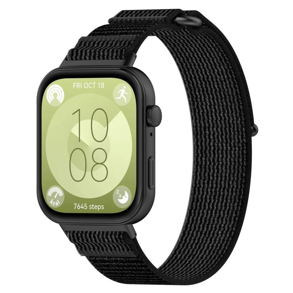 Replacement Nylon Loop Strap Nylon Watchband Soft Bracelet for Huawei Watch Fit 3
