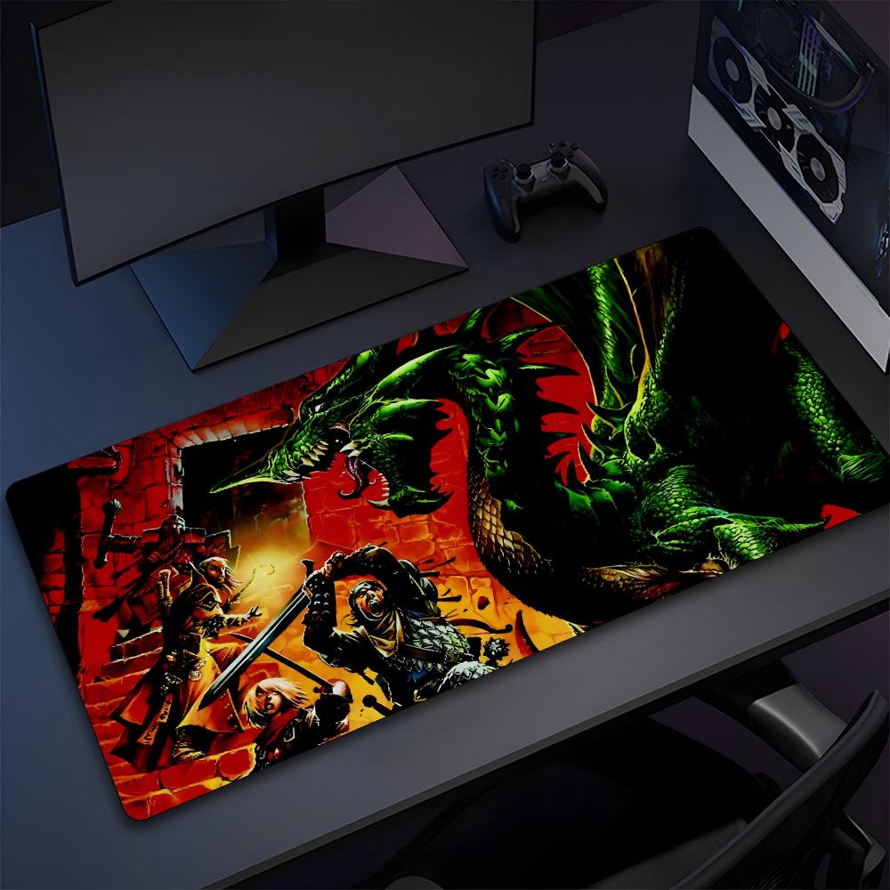 D-Dungeons D-Dragons D-DND Mouse Pad High Quality Natural Rubber Mouse Pad The Most Professional Washable Laptop Mouse Pad