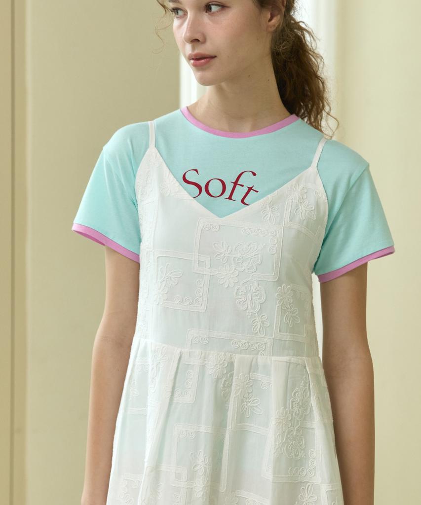 Wioi Masha Cotton Sleeveless Dress_White