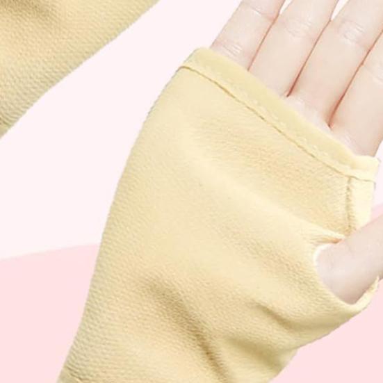 1/2 шт. Касторовое масло для рук, мягкая компрессионная поддержка запястья с касторовым маслом, регулируемая запястная скоба с липучкой для правой и левой руки