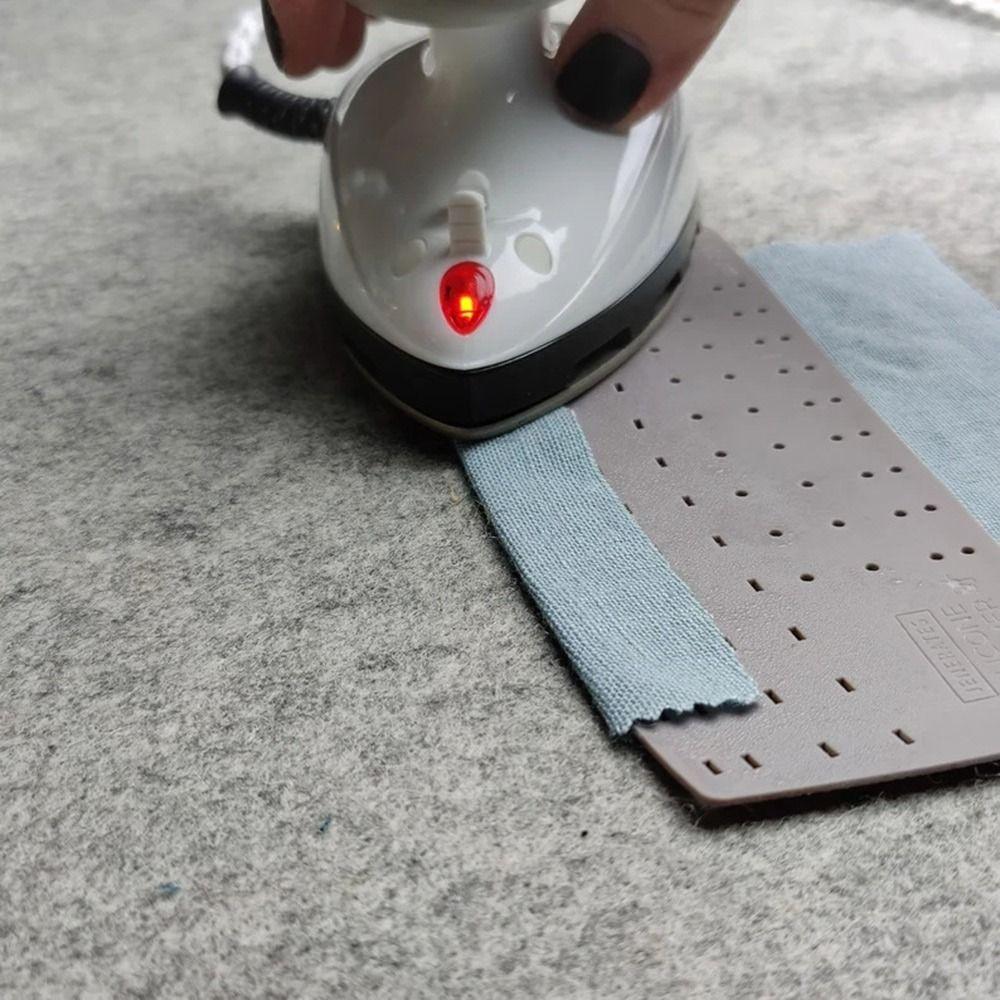 С отверстием Шаблон для шитья Квилтинг Швейный измерительный инструмент Новый акриловый подгибатель края Начинающие