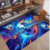 Soccer Theme Soft Crystal Velvet Rug Custom Name & Text Print Non Slip Floor Rug for Bedroom Living Room
