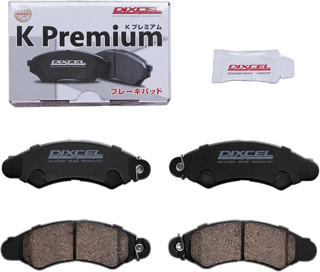 DIXCEL Street KP Front Brake Pads (Models A-E) for SUBARU SAMBAR 660 (February 1999 - August 2002) TW1/TW2 (NA & SUPERCHARGER) - Part Number KP-361102