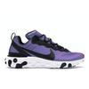 Кроссовки унисекс React Element 55 Premium Sunset Фиолетовый Черный Лазер-Фуксия-Белый BQ9241-002