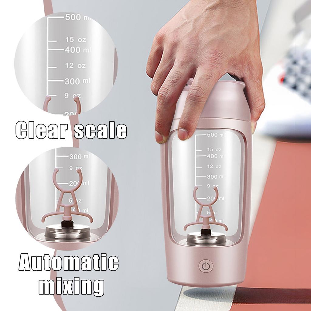 Электрический шейкер, изготовленный из тритана - портативный миксер/перезаряжаемые через USB шейкеры для протеиновых коктейлей и коктейлей, заменяющих еду