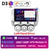 Left Hand Drive Car Video Player For Honda Fit Jazz City 2002 2003 2004 2005 2006 2007 GPS Navi Bluetooth Autoradio Accessories