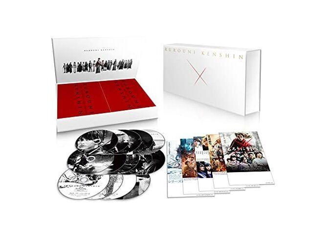 RUROUNI KENSHIN PERFECT Blu-ray Box ASBDP-1258 Все 5 работ и бонус НОВИНКА