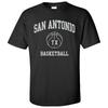 Базовая хлопковая футболка San Antonio Classic Basketball Arch