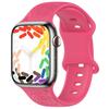 Силиконовый ремешок для Apple Watch 1110 9 8 7 Ремешок 45мм 41мм 44мм 40мм 42мм 46мм Ultra 49мм Браслет с гравировкой iWatch 6 5 SE3