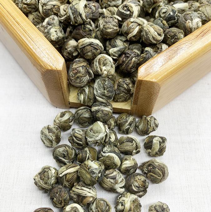 Premium Pearl Jasmine Dragon Ball Tea Loose Leaf Organic Green Tea 125g