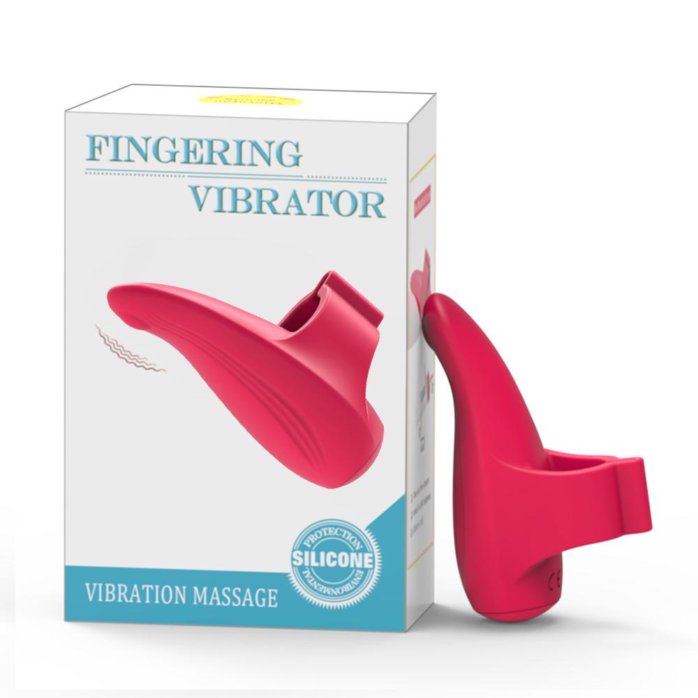 Finger Vibrator Vagina Touch For Women Clitoris G Spot Stimulator Vibrator Sex Toys for Couple Female Masturbator Adults Toys