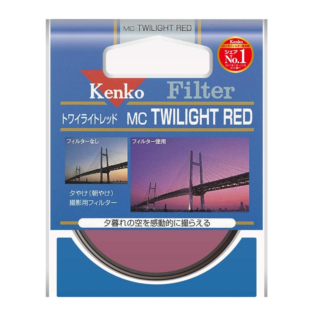 Фильтр объектива Kenko MC Twilight Red 72 мм для улучшения цвета 372845