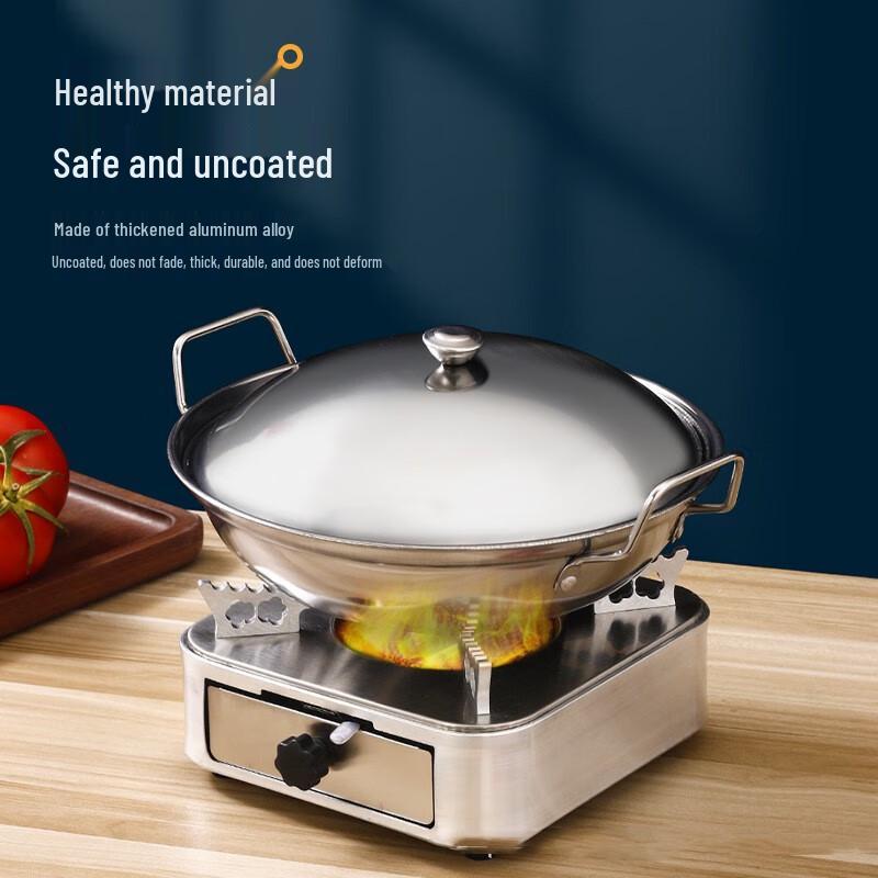 GOWKE Commercial Square Alcohol Dry Pot Stove