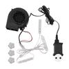 Inflatables Air Blower Christmas Inflatable Blower Pump with 3 White LED Bulb Sets for Outdoor