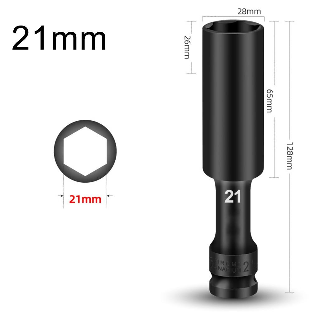 1/2\" Adapter Hex Socket 8-24mm Nut Driver Screwdriver Socket