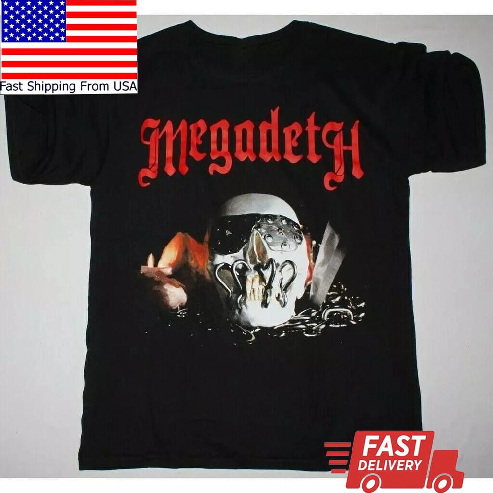 Megadeth Killing Is My Business'85 Черная футболка Унисекс Хлопковая футболка S-5XL TA7865 Унисекс Футболка