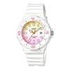 [Casio] CASIO Аналоговые часы LRW-200H-4E2V Женские Детские Дешевые Casio Глянцевый Белый x Пастельно-Розовый Градиент Модель для Зарубежного Рынка [Параллельный Импорт]