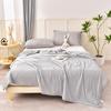 Ice Silk Summer Air Conditioning Cooling Quilt Comforter Lightweight Blankets Skin-friendly Breathable Water Washable Fabric