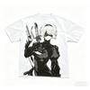 NieR Automata Аниме Любитель Футболка Круглогодичная одежда Личность Одежда Большой Размер Унисекс Новая модель Для пар Высокое качество Мягкая