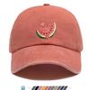 pc Fresh Watermelon Print Baseball Cap Trucker Hat Comfortable And Breathable Fashionable And Aesthetic Cartoon Game Black
