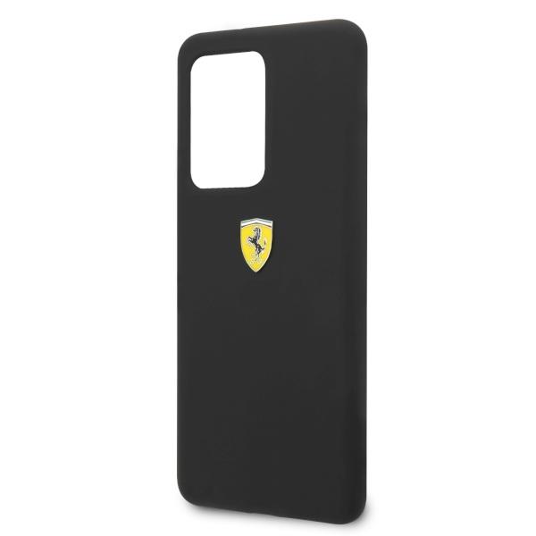 Etui do Samsung Galaxy S20 Ultra Ferrari Silikonowe Czarne