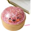 Большой сквиш-пельмень - Яркие шарики-пельмени Игрушка-антистресс для fidgeting, Милый плюшевый блестящий пельмень для релаксации Мальчик Девочка Взрослый