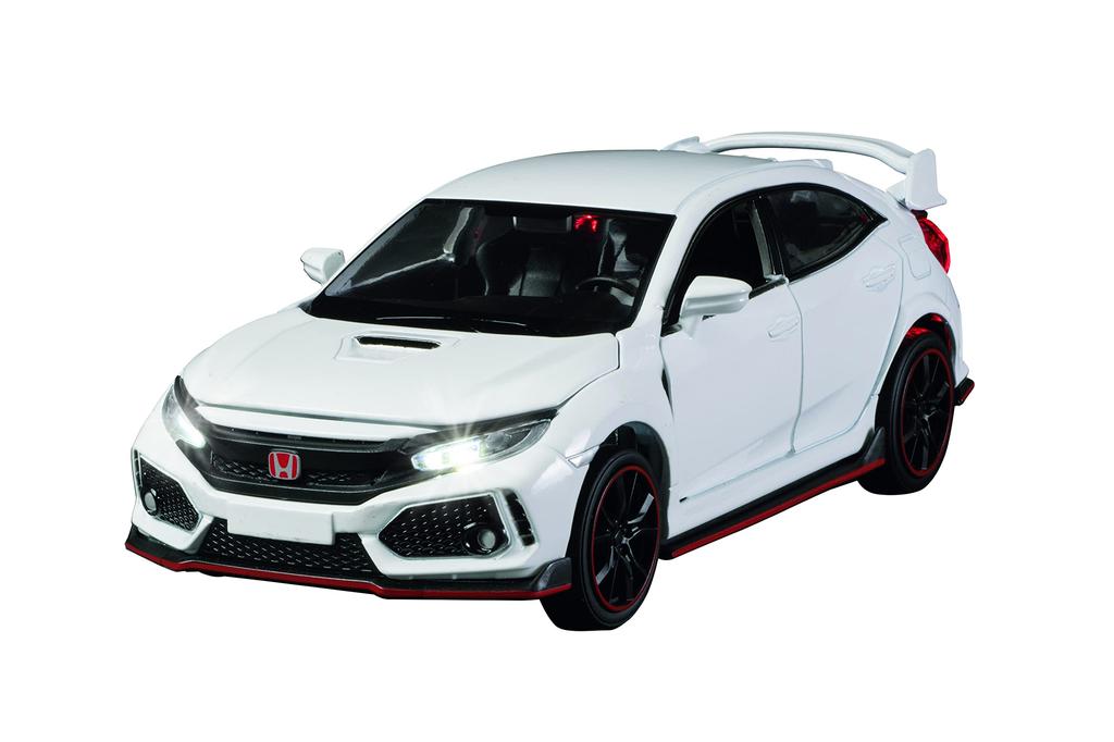 Jozen Cast World Light Sound Series Honda Civic Type R White & JDC6035-WH
