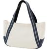 Tote Selvedge Made In with Zipper [Corale] Women's Bag, Canvas, Denim, A4, Large, Japan, Canvas, Shoulder, Horizontal,
