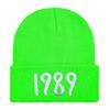 Embroidery flower knitted hat digital wool hat outdoor cycling pullover hat
