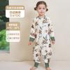 Bamboo Cotton 4-Layer Toddler Sleep Sack With Zipper Sleeveless Pajama Style 1-3 Years Breathable Sleepwear