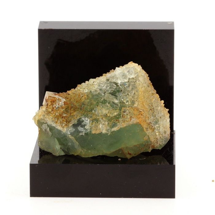 Pierres et Minéraux - A BIJOUX - Fluorite + Quartz - 127.3 ct - Multicolore - Rare