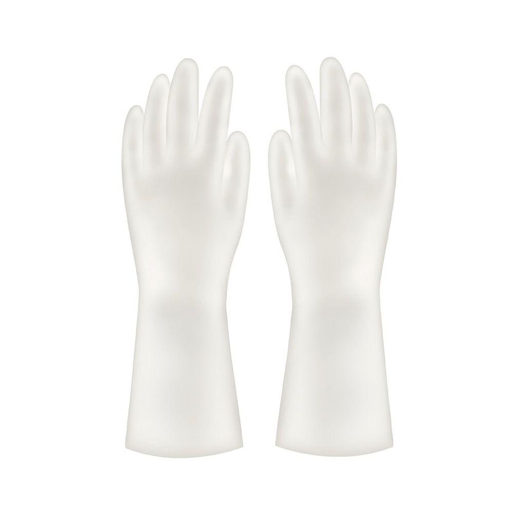 1PAIR Non-slip Household Gloves S/M/L Cleaning Long Gloves for Household Kitchen Washing