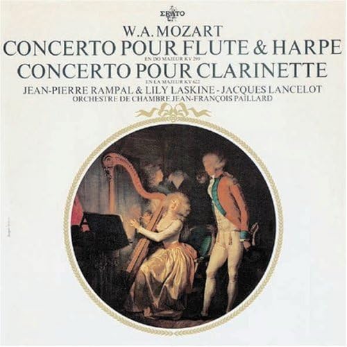 CD РАМПАЛЬ, ПАЙЯР - Моцарт: Концерт для флейты и арфы, Clar WPCS22109 WARNER MUSIC 2003 Япония Классическая Подержанная