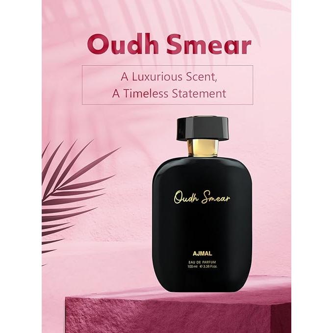 Ajmal ARTISAN - OUDH SMEAR Стойкий аромат, подобранный вручную роскошный парфюм для мужчин 100 мл.
