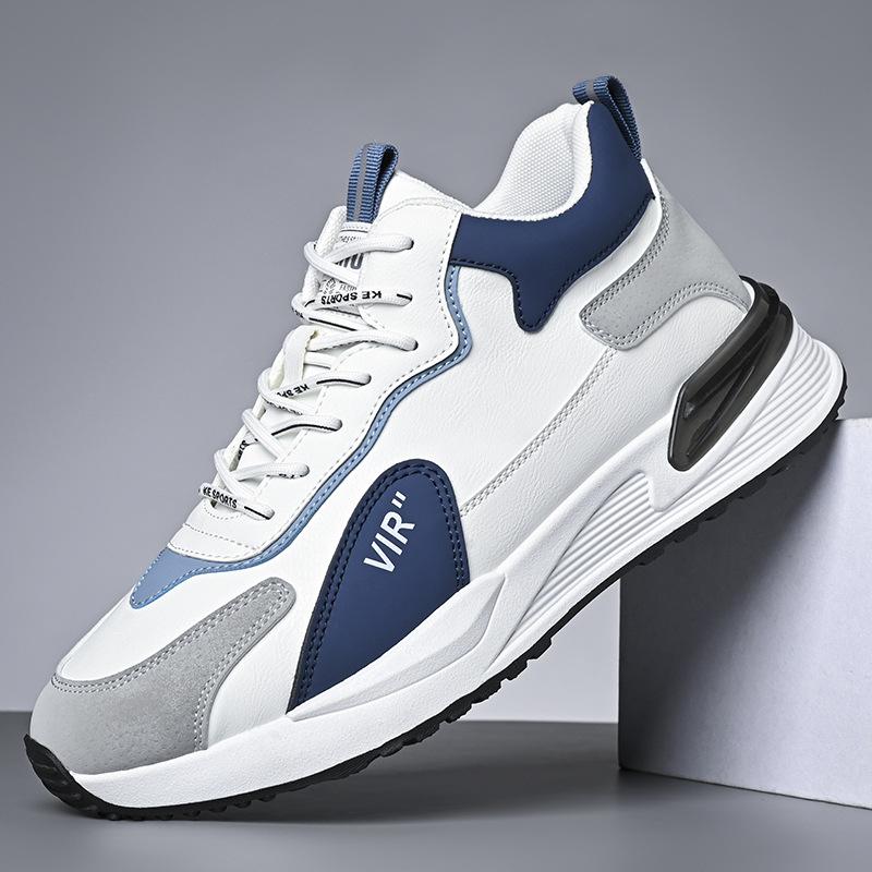 Модная мужская повседневная обувь, удобная мужская классическая спортивная обувь на платформе, кроссовки на плоской подошве, износостойкие спортивные кроссовки для мужчин, вулканизированная обувь