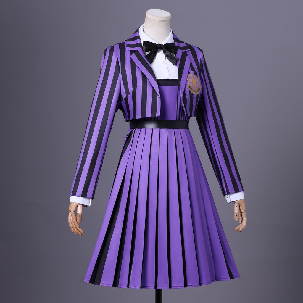 Halloween Carnival Dress Up Costume - Enid Sinclair Girl Dress for Birthday Party Performance & Cosplay