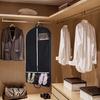 Garment Bag Dust-proof Closet Storage Bag with 2 Pockets Suits Dresses Coats Cover Bag for Home Travel