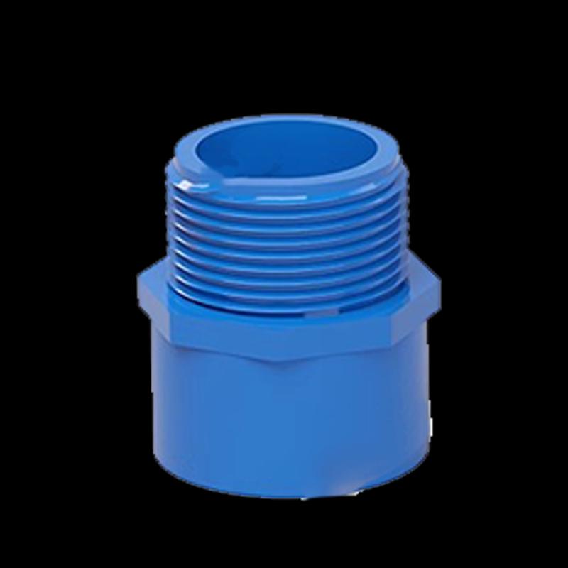 PVC Water Supply Pipe External Thread Straight Connector