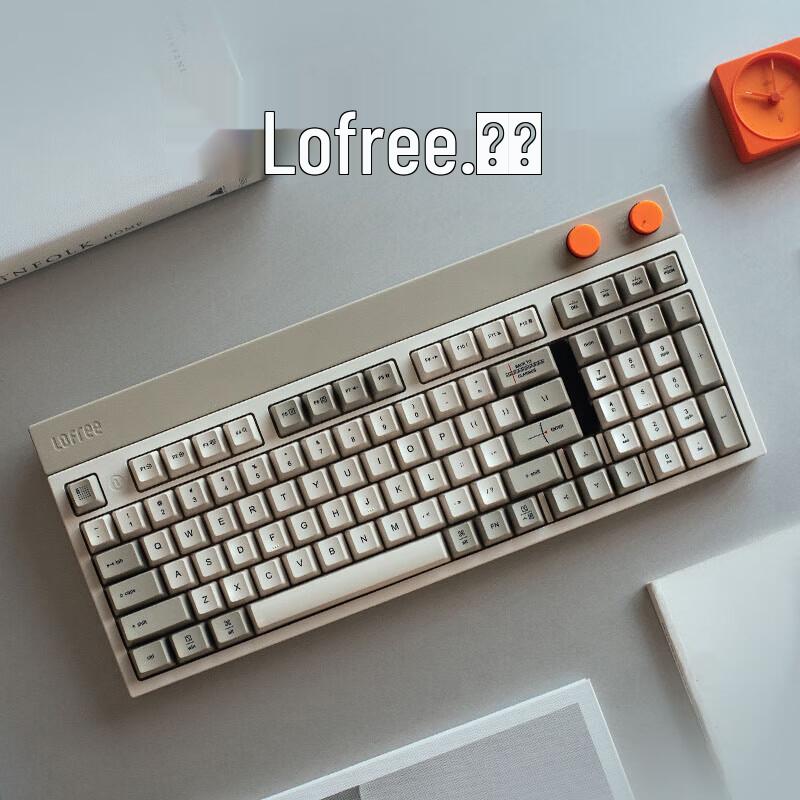Lofree OE918 Little Square Трехрежимная механическая клавиатура с 98 клавишами