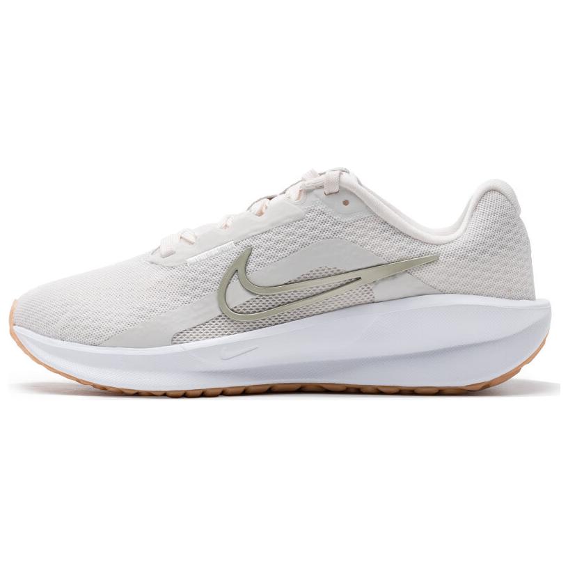 Nike Downshifter 13 Light Bone Neutral Olive Women Sneakers Cream Phantom Gum-Light-Brown FD6476-010