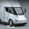 1/24 Tesla Semi Trailer Truck Alloy Diecast Car Model with Sound and Light Pull Back Truck Vehicle Model Boy Collection Gift