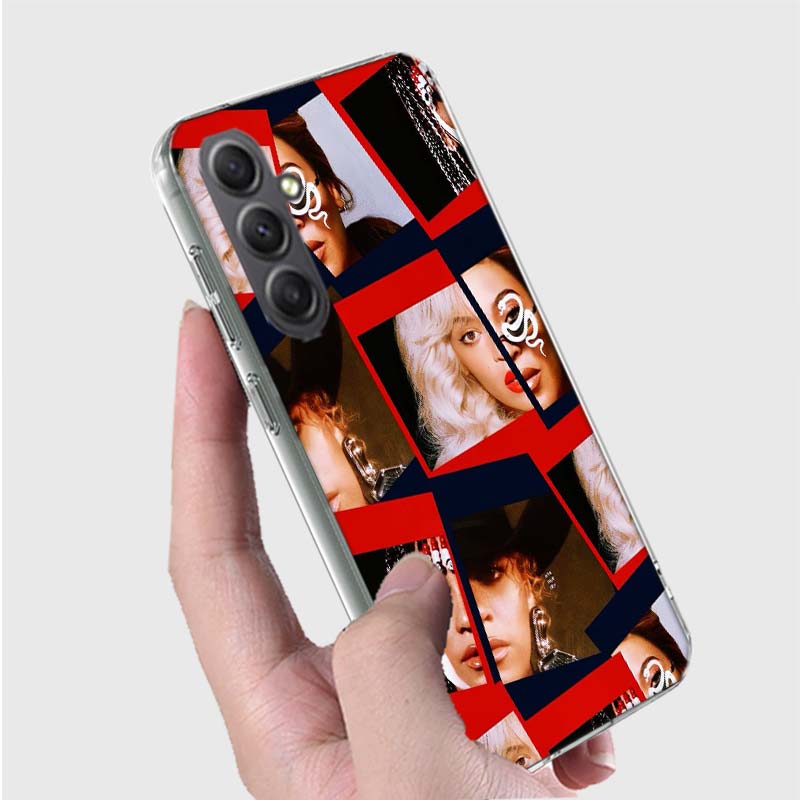 B-Beyonce Concert Bang Phone Case for Samsung A16 A26 A36 A56 A17 A37 A57 A07 A06 A02S A03 A04S A05S Galaxy Note 20 10 A50S A71